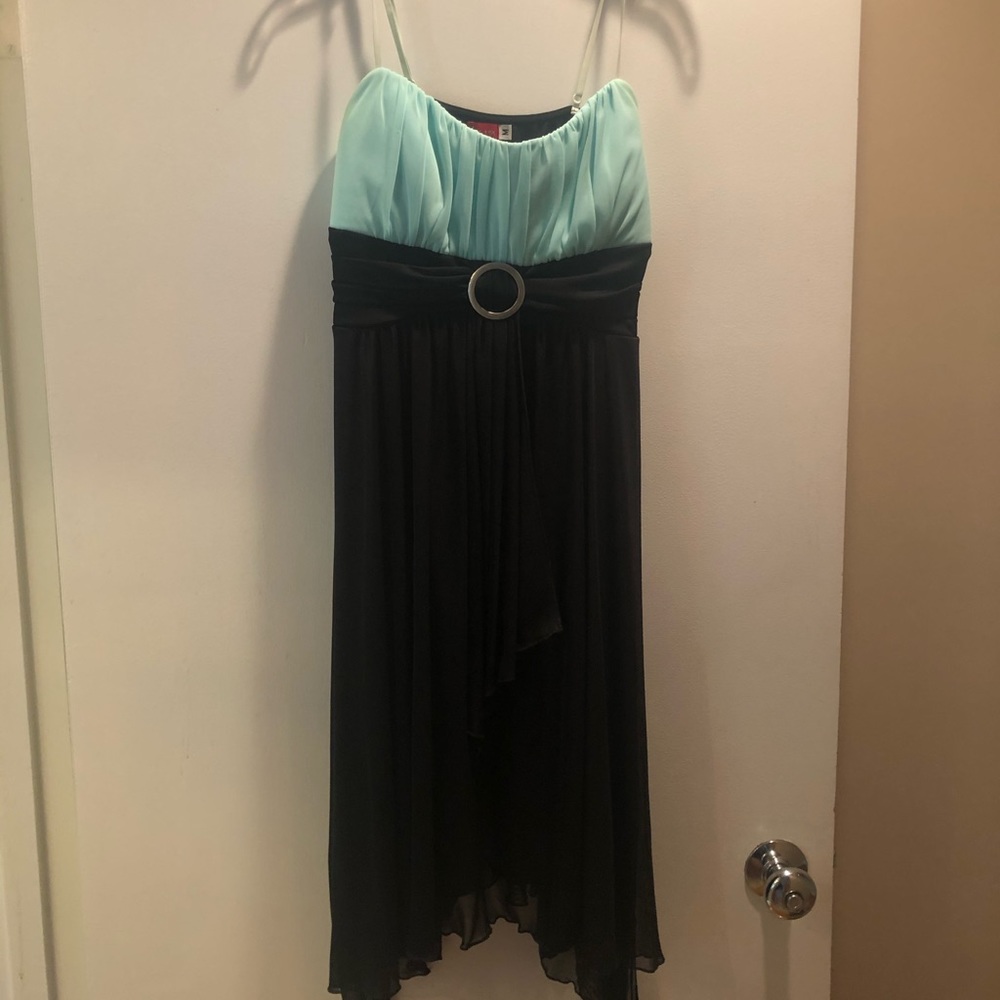Dress with spaghetti straps
